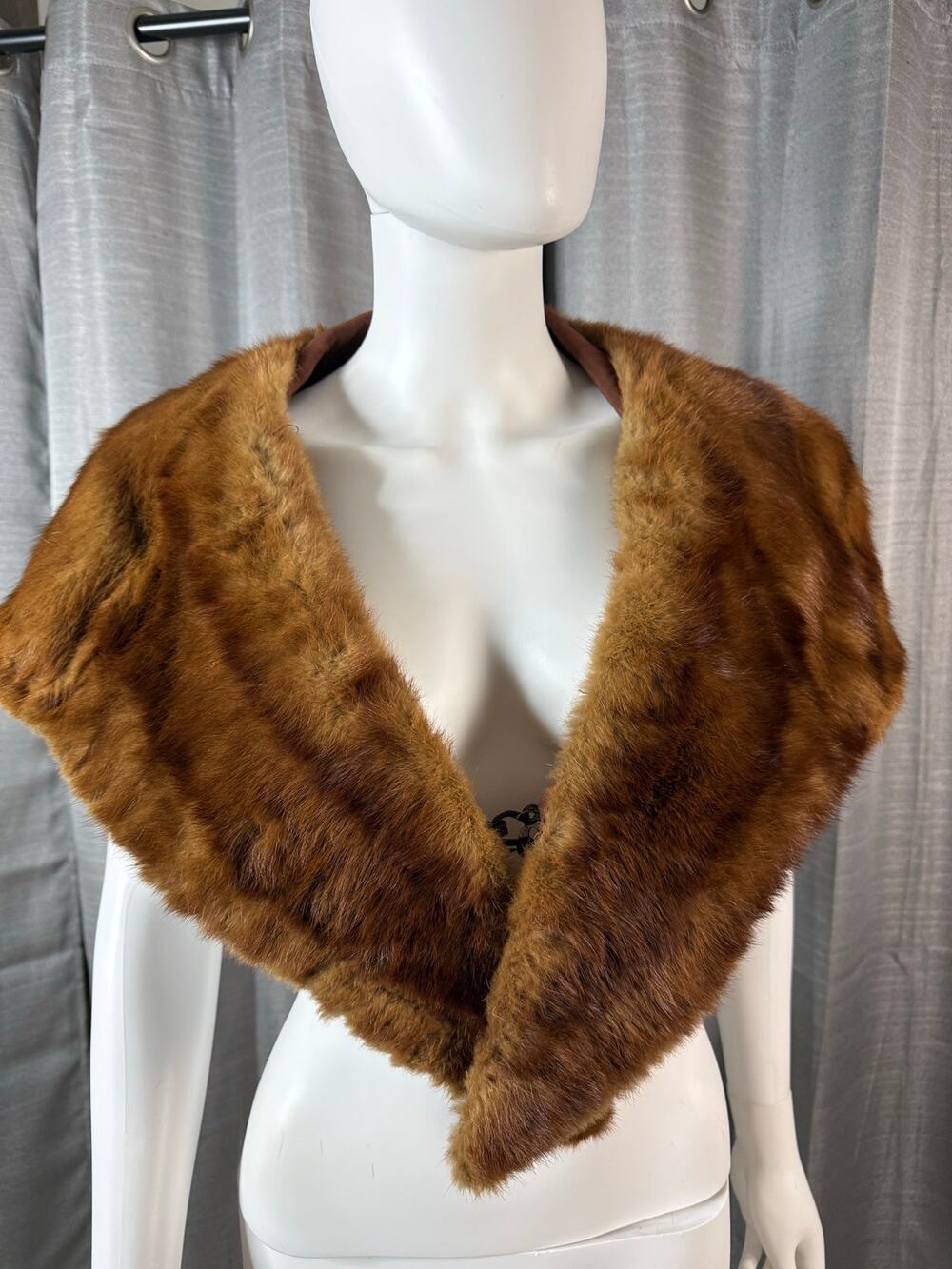 Vintage Brown Mink Stole